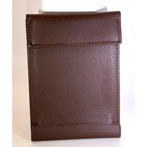 Pride Mark by Paris Leather Wallet Bill Fold Burma Calf Men's Vintage